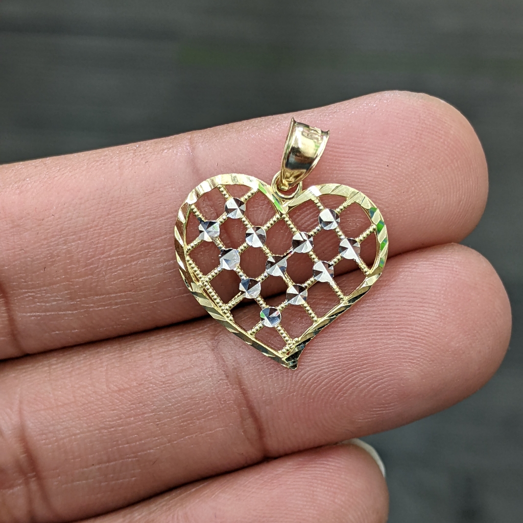 14kt Real Gold Heart Pendant